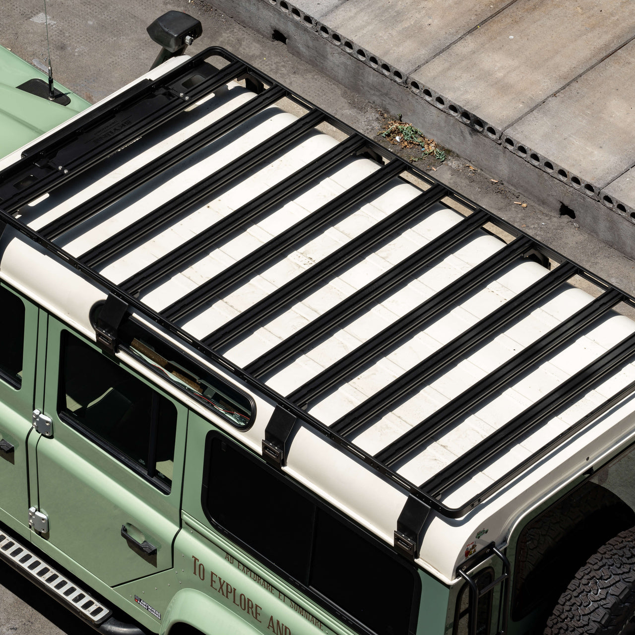 Heavy-Duty Modular Roof Platform for Classic Land Rover Defender 110 — product image 6