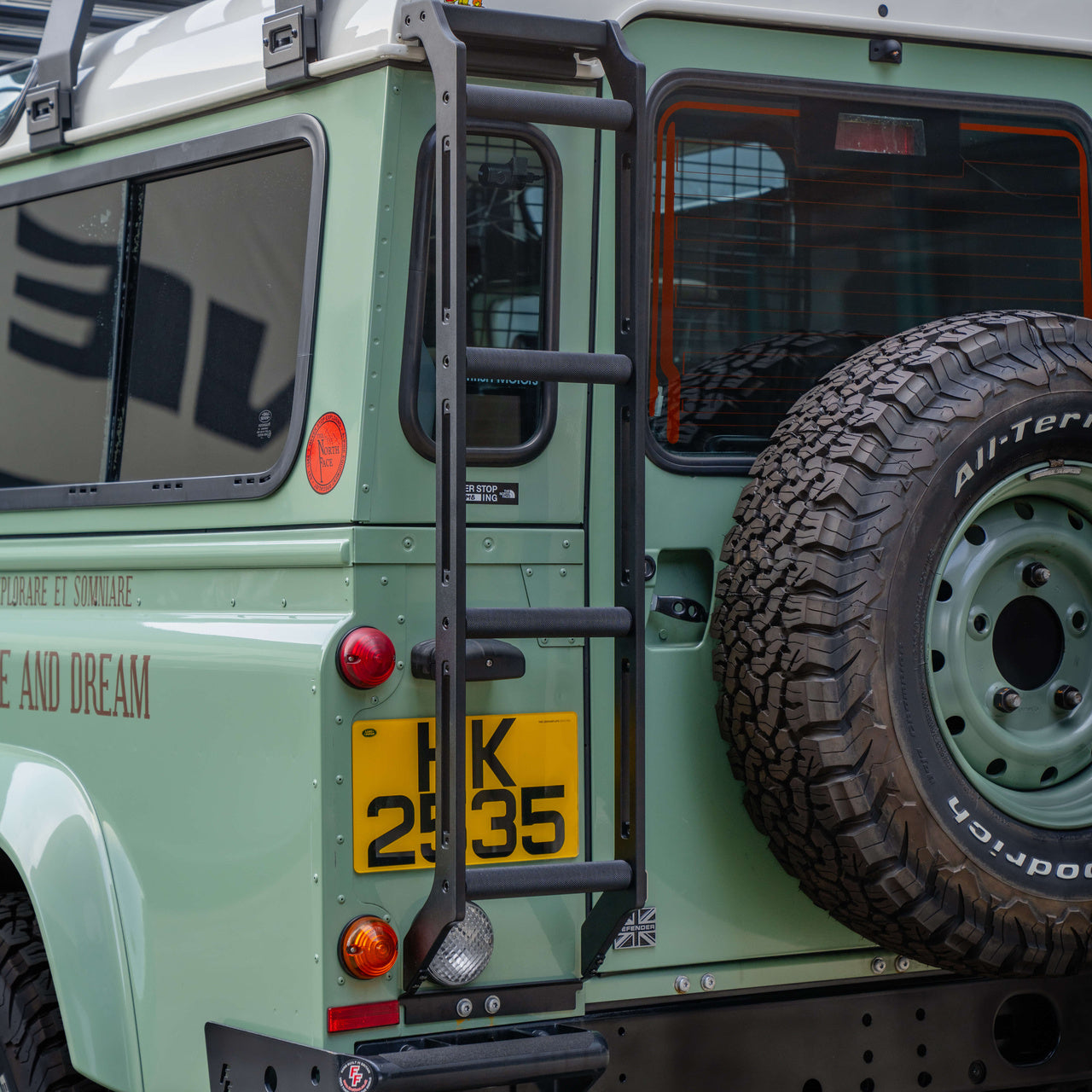 Rear Access Ladder for Classic Land Rover Defender 110 — product image 2