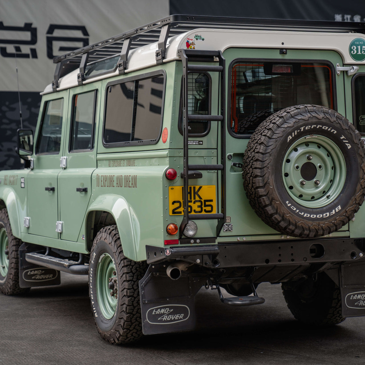 Rear Access Ladder for Classic Land Rover Defender 110 — product image 5
