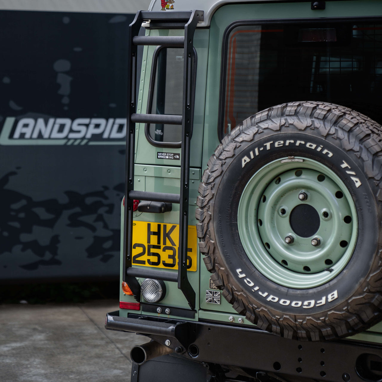 Rear Access Ladder for Classic Land Rover Defender 110 — product image 6