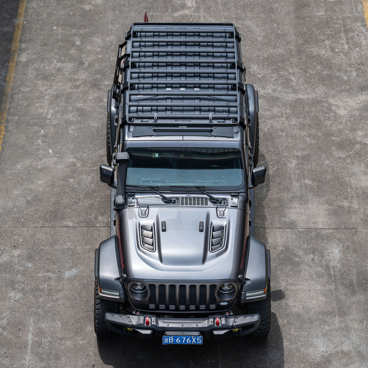 Heavy-Duty Modular Roof Platform for Jeep Wrangler JL — product image 6