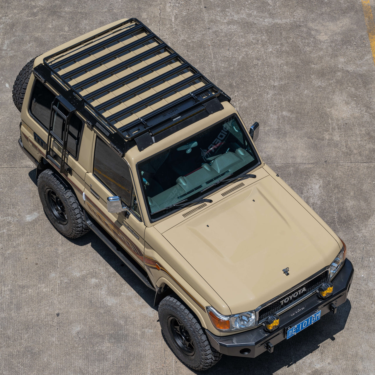 Heavy-Duty Modular Roof Platform for Toyota LC71 — product image 4