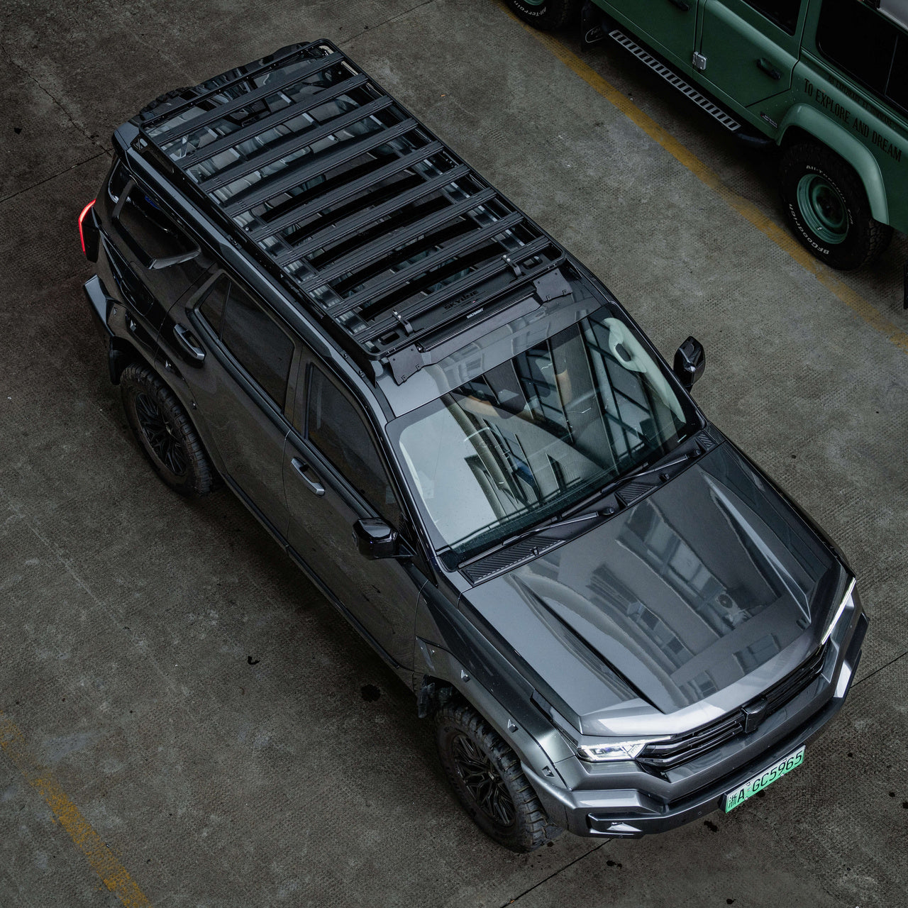 Heavy-Duty Modular Roof Platform for Tank 400 — main product image