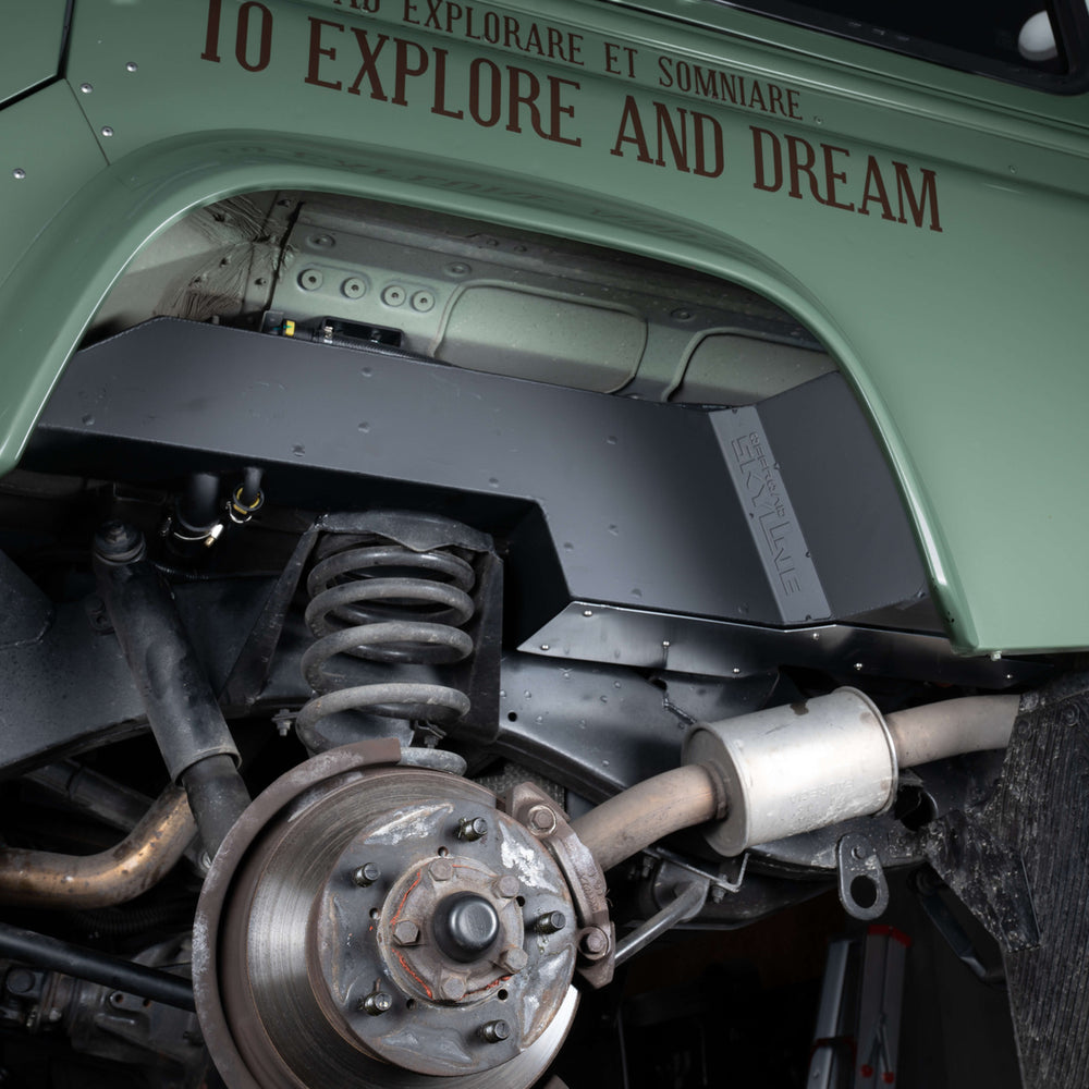 71.75L Auxiliary Fuel Tank for Classic Land Rover Defender 110 — product image 3