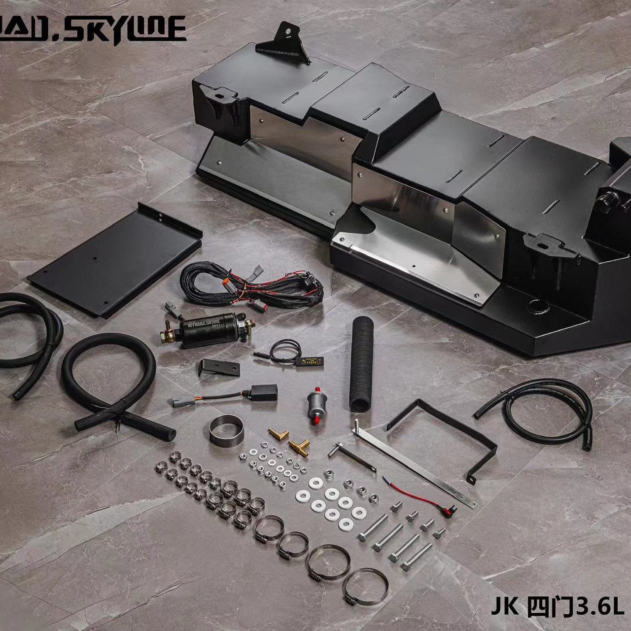 80L Auxiliary Fuel Tank for Jeep Wrangler JK 4-Door 3.6 / 3.0 — main product image