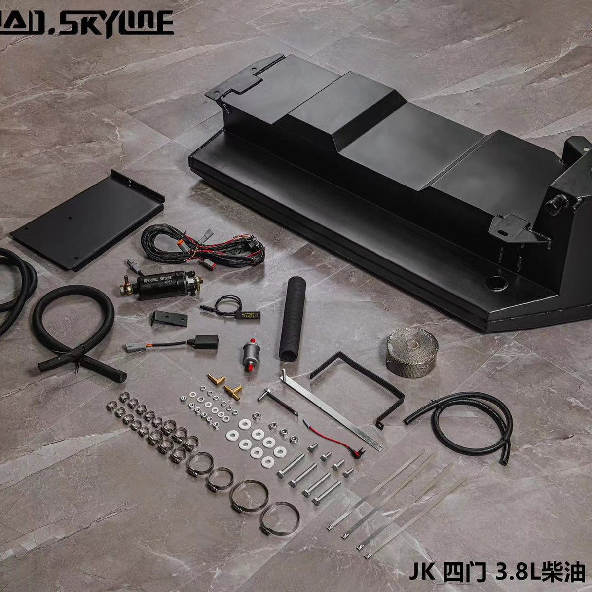 85L Auxiliary Fuel Tank for Jeep Wrangler JK 4-Door 3.8 / 2.8T — main product image